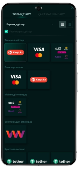 Pinco APK скриншоттары iOS үшін